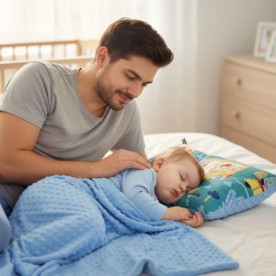 Oreiller enfant | Ultra - doux ergonomique - Dodo Bambino