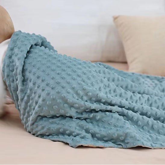 Couverture bébé sur dos bébé 