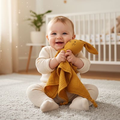 Doudou lapin 