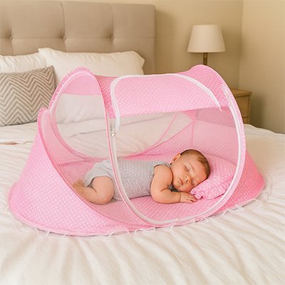 Lit moustiquaire bebe | SleepSecure - Dodo Bambino