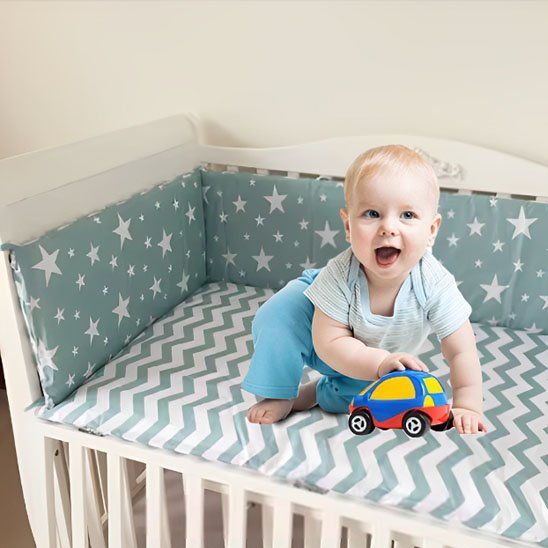 Tour de lit bébé | Cocon Sécurisé - Dodo Bambino