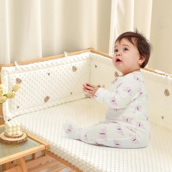 Tour de lit bébé | Coton Doux Sécurité - Dodo Bambino